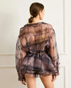 Line + Dot Duro Shirts- Brown-Hand In Pocket