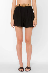 Velvet Heart Lynette Shorts - Black-Hand In Pocket