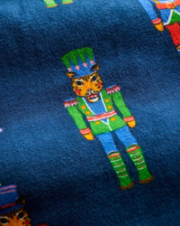 Print Fresh Leopard Nutcracker Set- Navy-Hand In Pocket