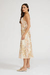 Lucy Paris Eden Cowl Neck Dress- Multi-Hand In Pocket