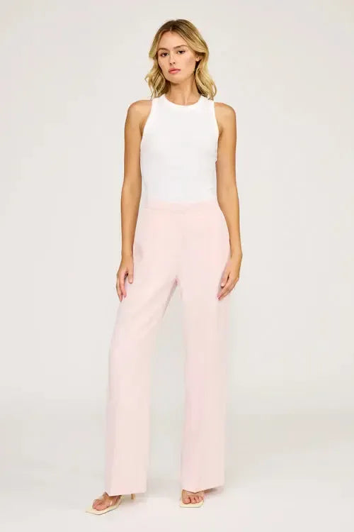 Lucy Paris Tara Pant - Pink ***FINAL SALE***-Hand In Pocket