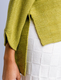 Kerisma Boho Sweater - Green Tea-Hand In Pocket