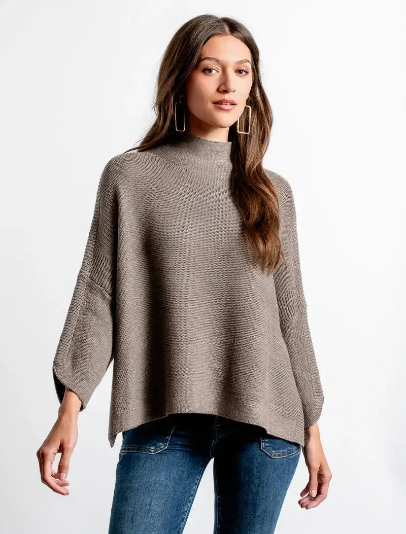 Kerisma Boho Sweater - Heather Brown
