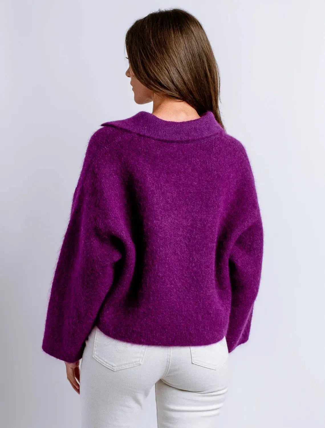 Kerisma Kloss Issa Jacket- Purple Magic-Hand In Pocket