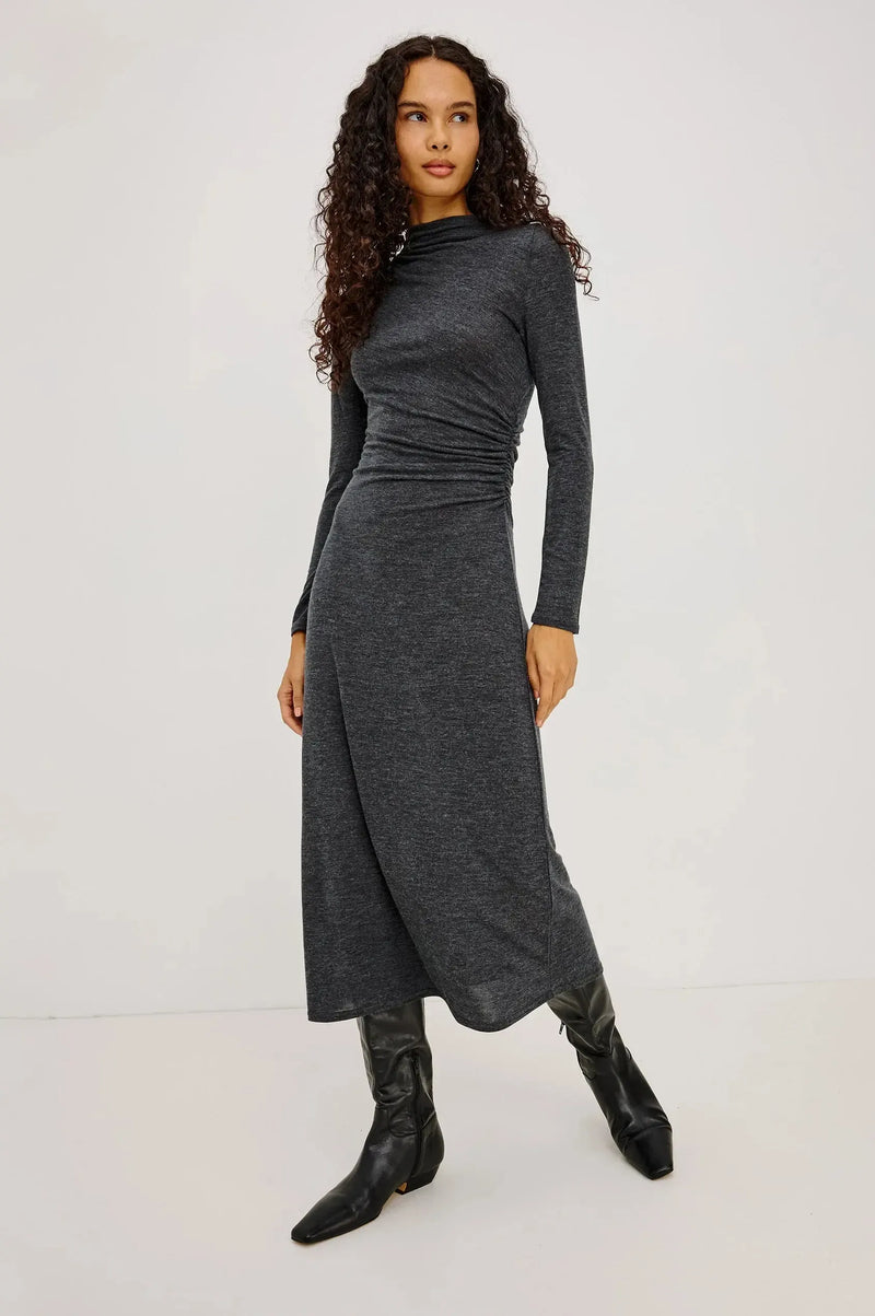 Rails Margaret Maxi Dress - Charcoal-Hand In Pocket