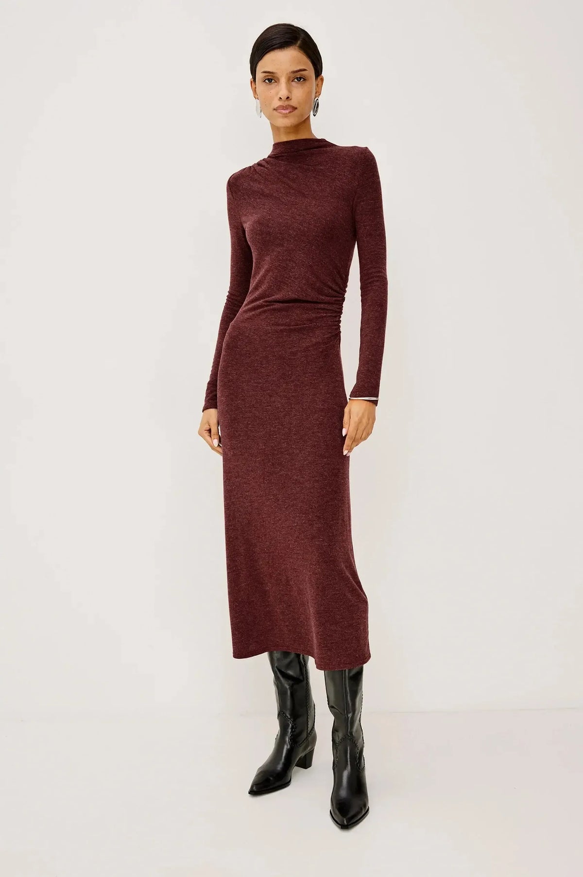 Rails Margaret Maxi Dress - Merlot-Hand In Pocket