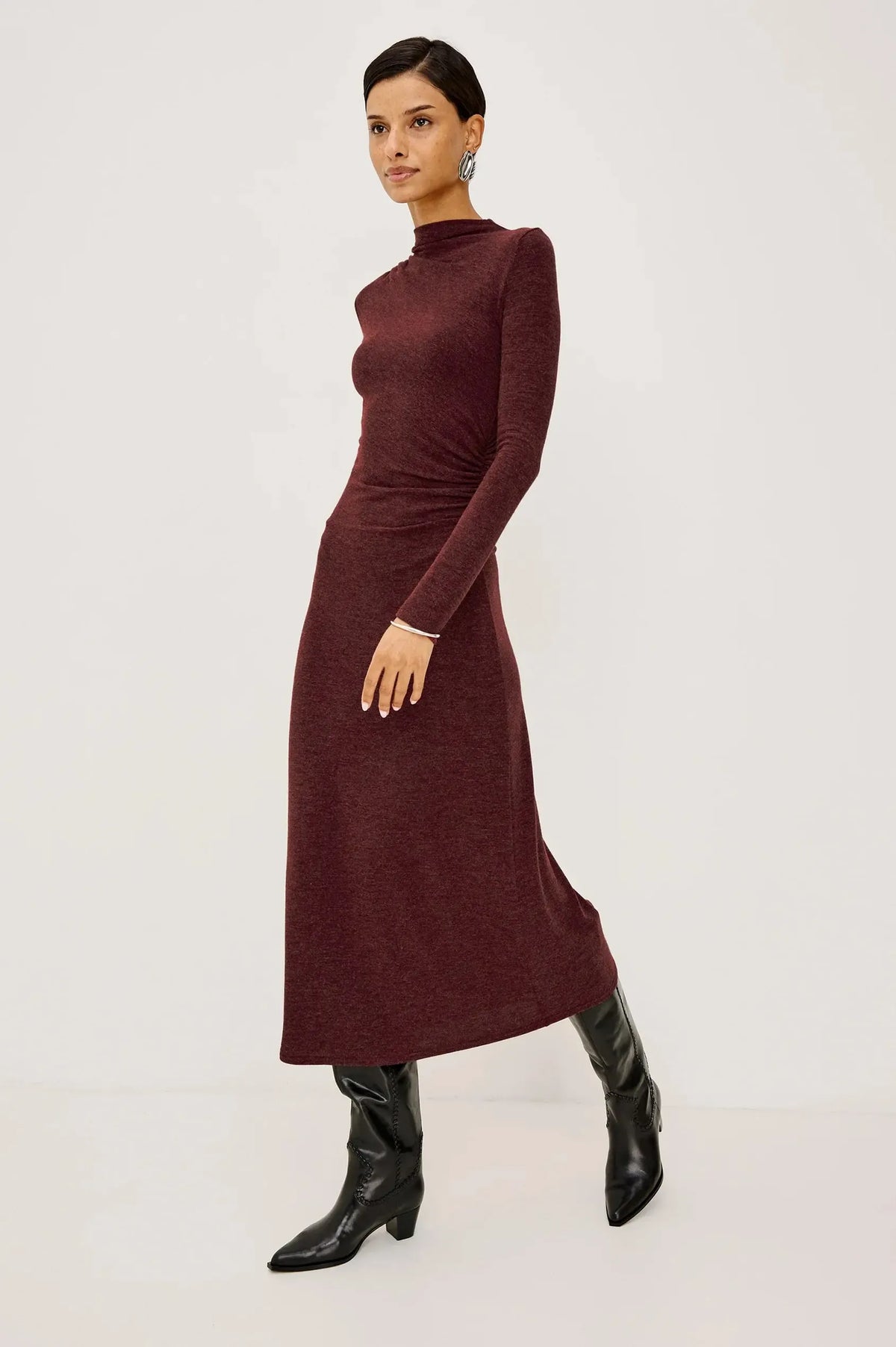 Rails Margaret Maxi Dress - Merlot-Hand In Pocket