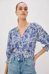 Rails Mariah Top- Blue Marguerite-Hand In Pocket