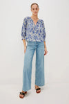 Rails Mariah Top- Blue Marguerite-Hand In Pocket