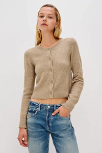 Rails Matilda Cardigan - Heather Oat-Hand In Pocket