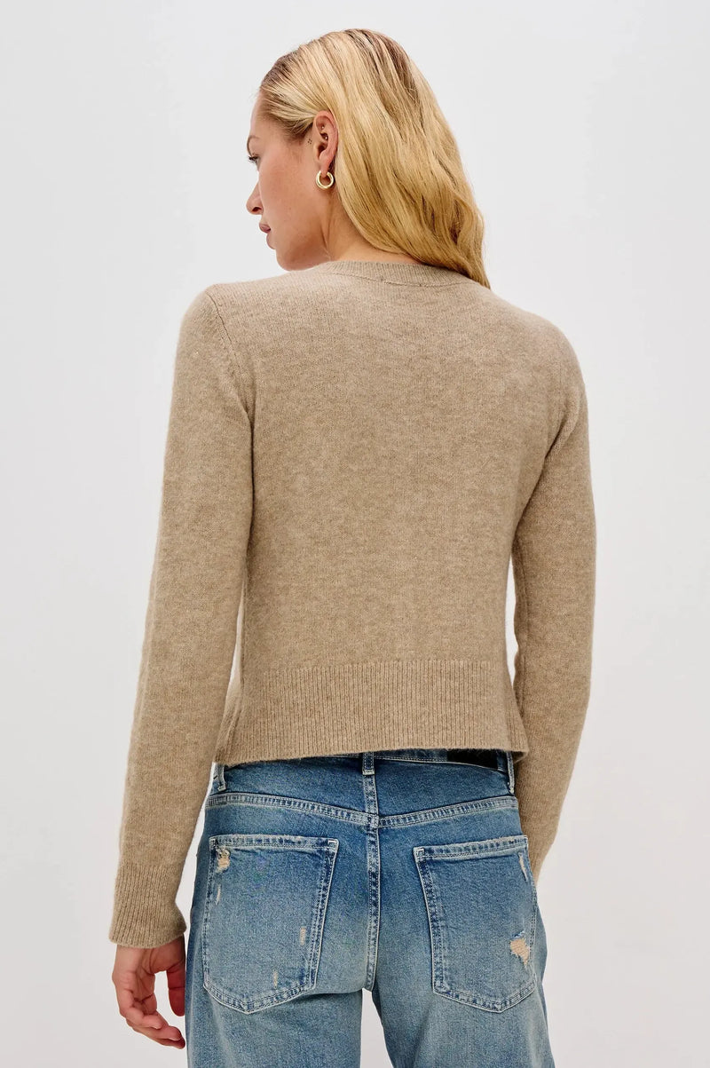 Rails Matilda Cardigan - Heather Oat-Hand In Pocket