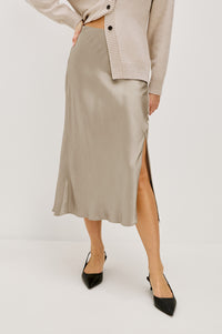 Rails Maya Midi Skirt- Mink-Hand In Pocket
