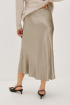 Rails Maya Midi Skirt- Mink-Hand In Pocket