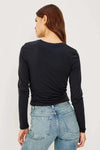 Rails Melle Top - Black-Hand In Pocket