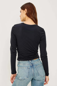 Rails Melle Top - Black-Hand In Pocket