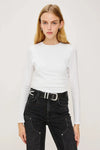 Rails Melle Top- White-Hand In Pocket