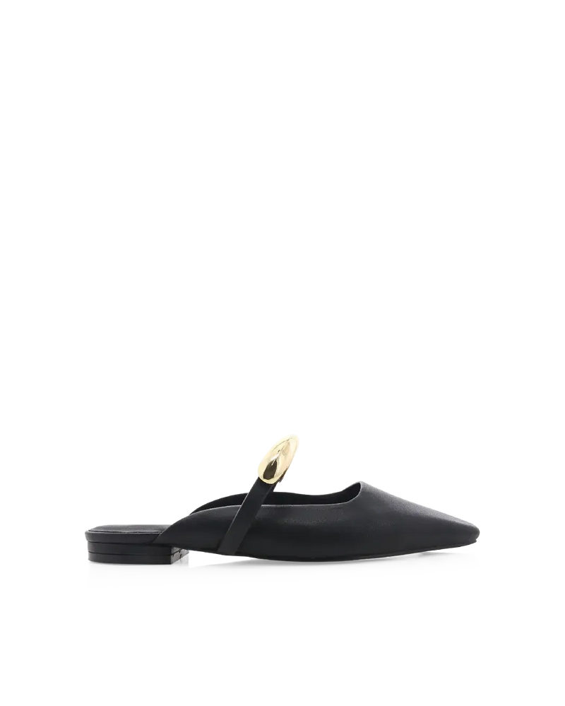 Billini Mercer Mule- Black-Hand In Pocket