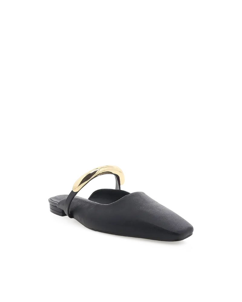Billini Mercer Mule- Black-Hand In Pocket