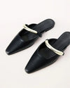 Billini Mercer Mule- Black-Hand In Pocket