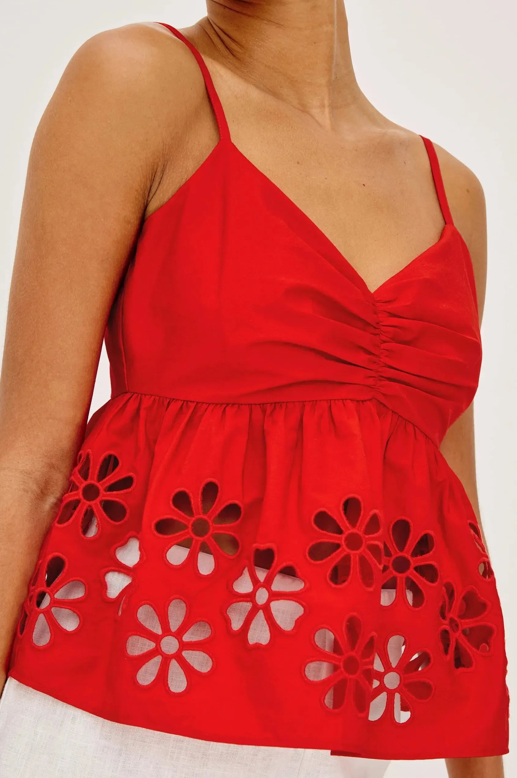 Rails Meru Top - Scarlet-Hand In Pocket