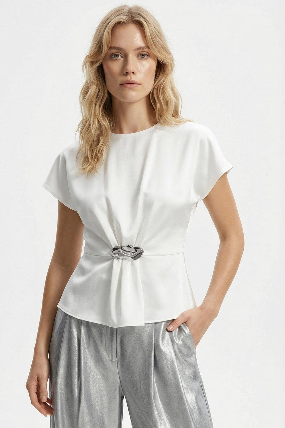 Exquise Milae Blouse - Cream