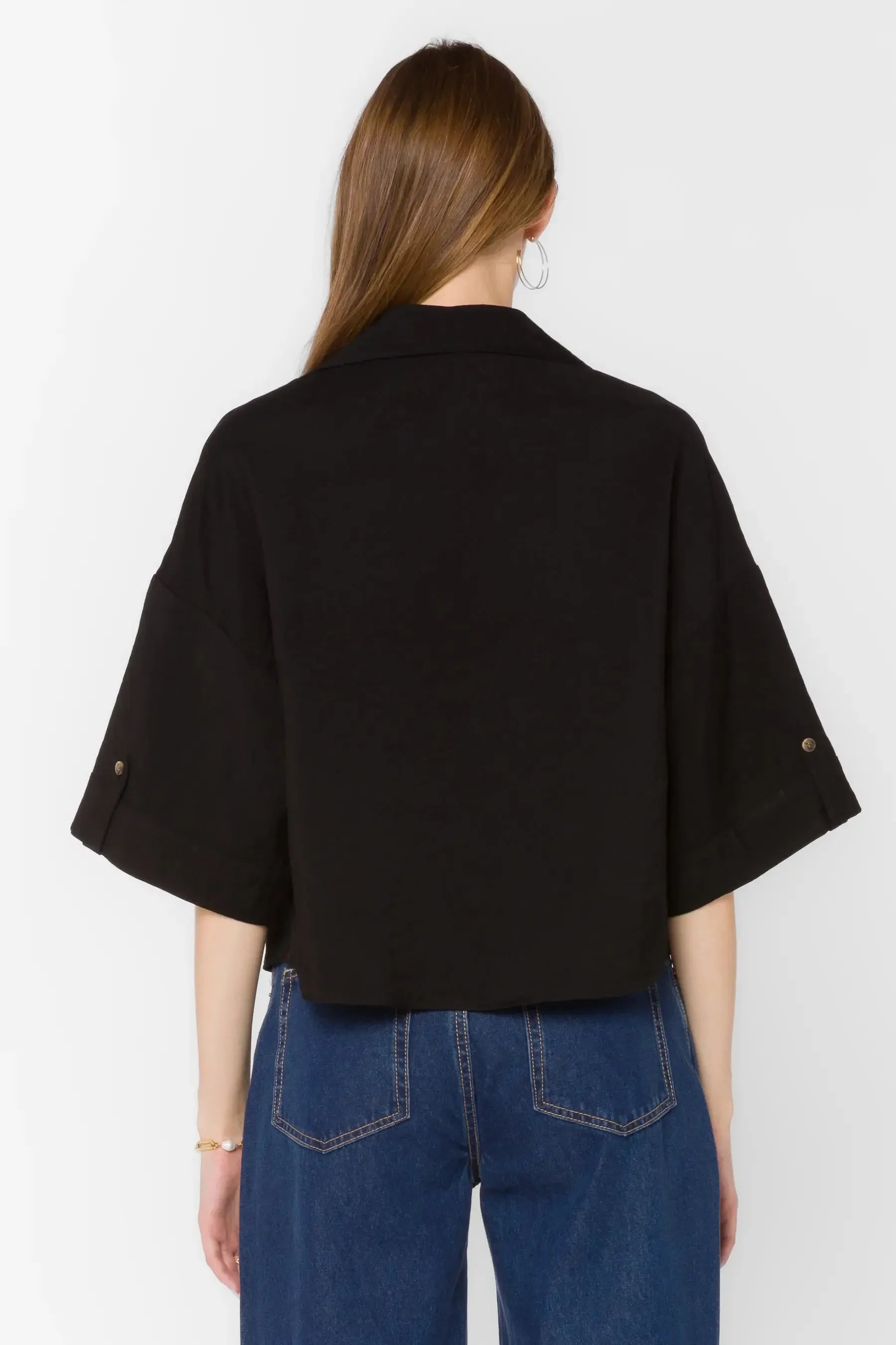 Velvet Heart Minx Blouse - Black-Hand In Pocket