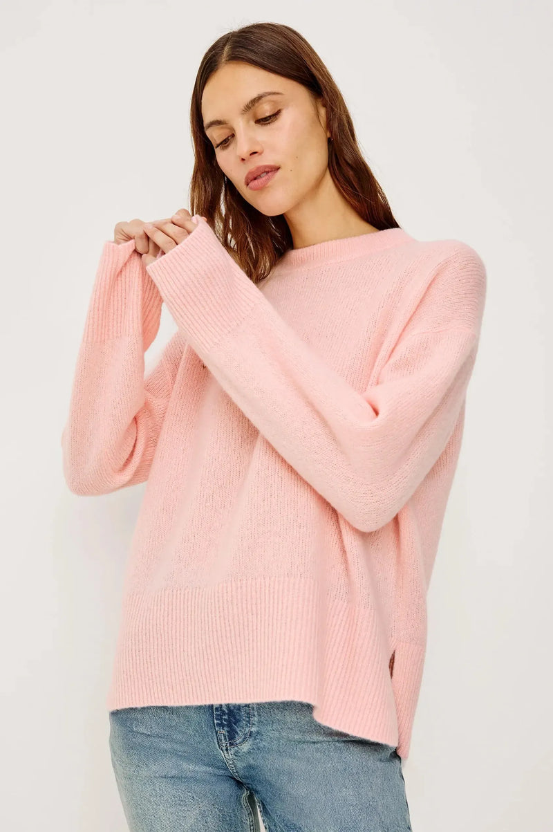 Rails Miranda Sweater - Carnation-Hand In Pocket