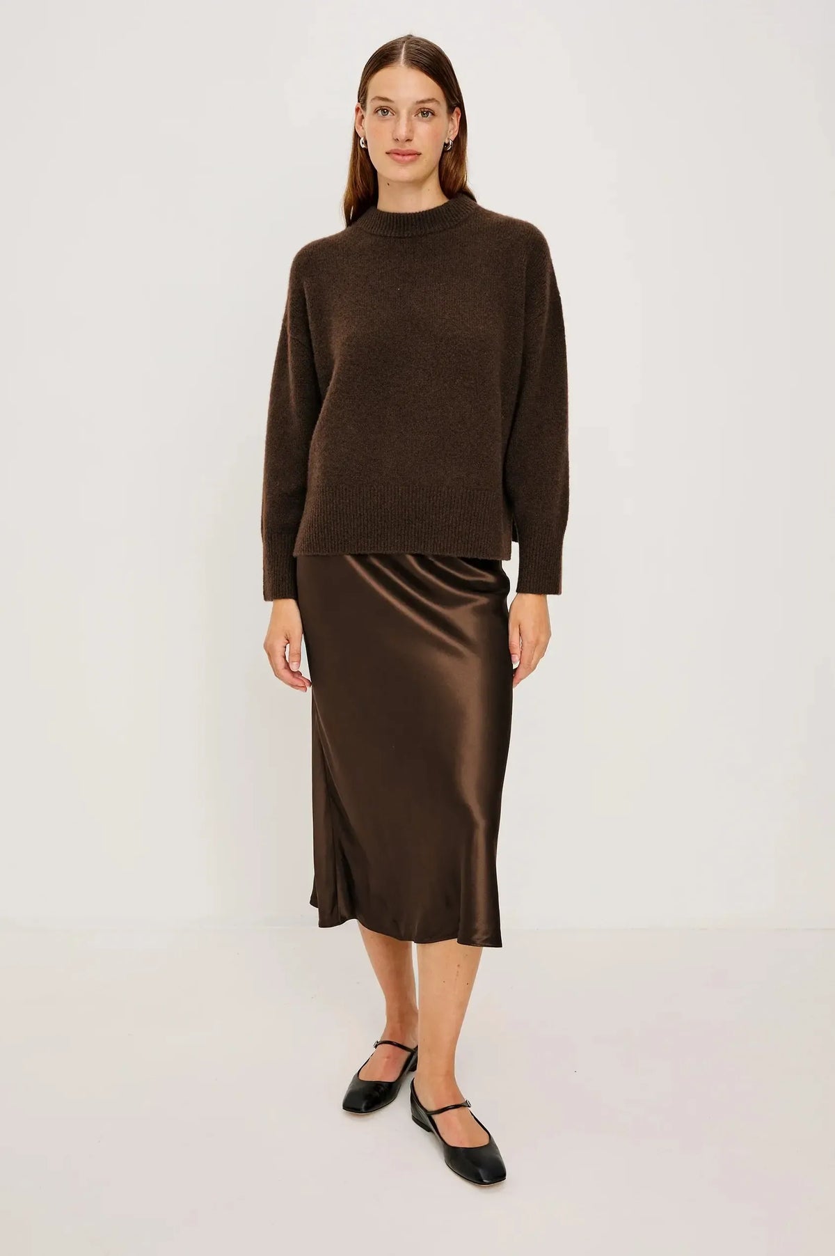 Rails Miranda Sweater - Chocolate-Hand In Pocket