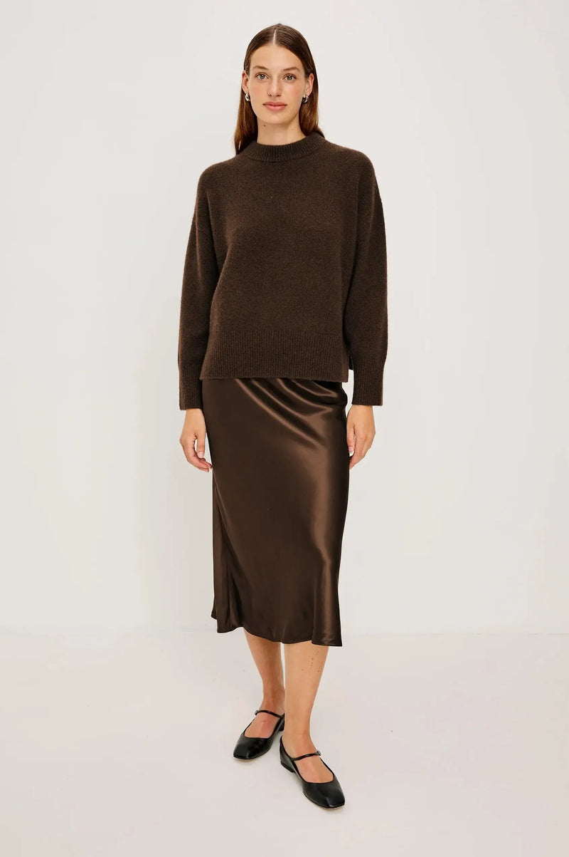 Rails Miranda Sweater - Chocolate-Hand In Pocket
