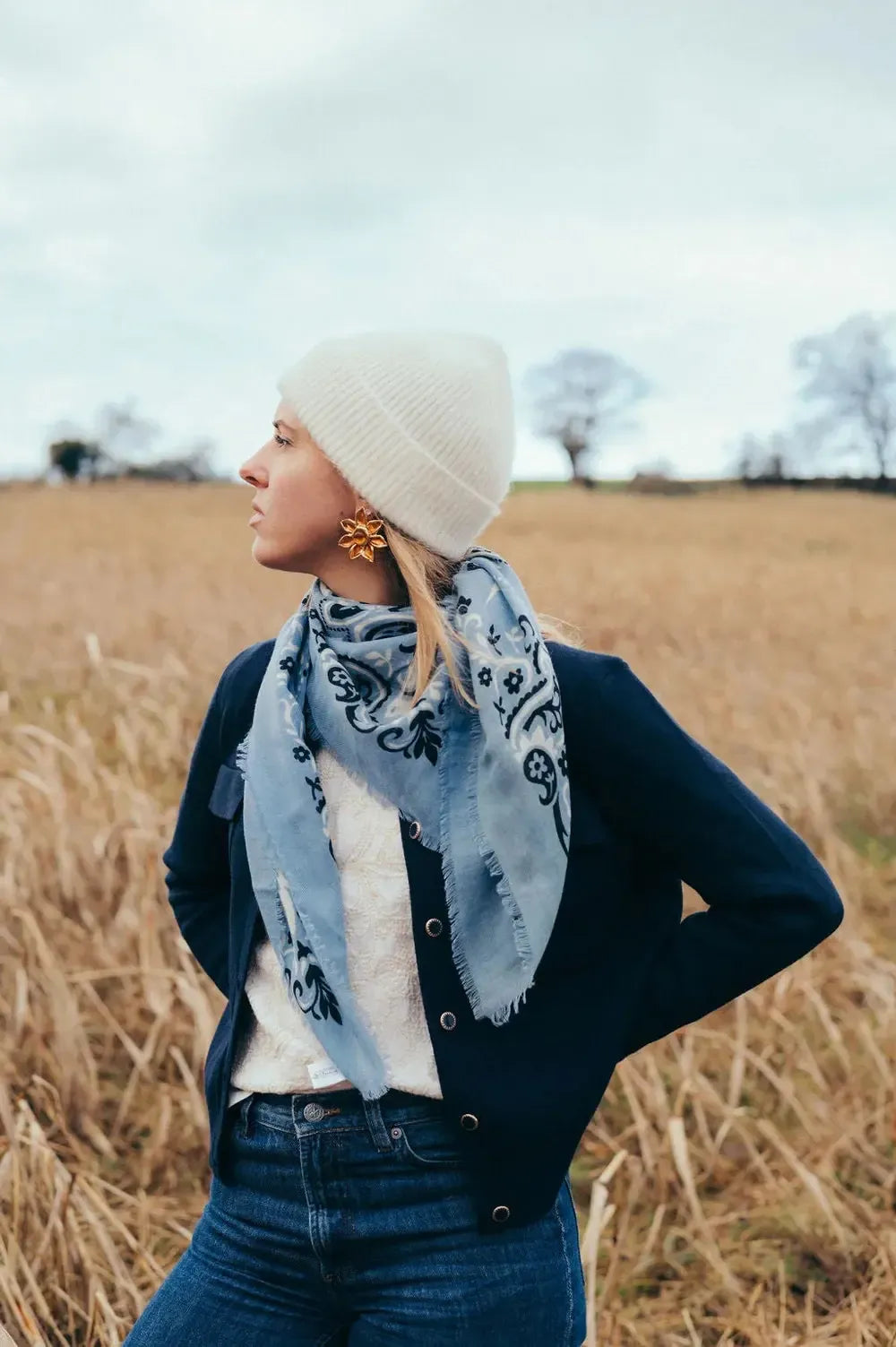 Colette Scarf Bandana - Riviera-Hand In Pocket