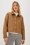 Rails Mountain Jacket- Camel-Hand In Pocket