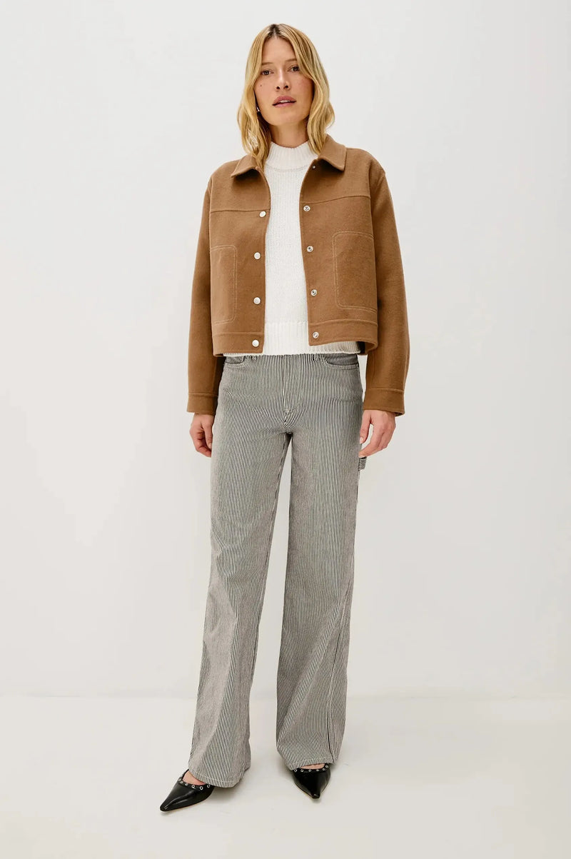 Rails Mountain Jacket- Camel-Hand In Pocket