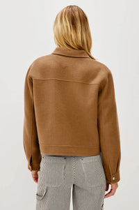 Rails Mountain Jacket- Camel-Hand In Pocket