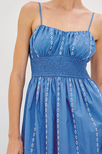 Rails Murano Dress - French Blue-Hand In Pocket