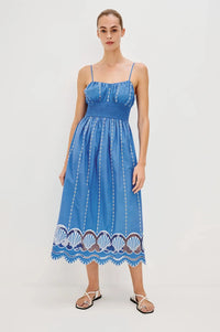 Rails Murano Dress - French Blue-Hand In Pocket