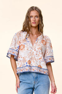 Cleobella Marin Blouse - Bellavista Print