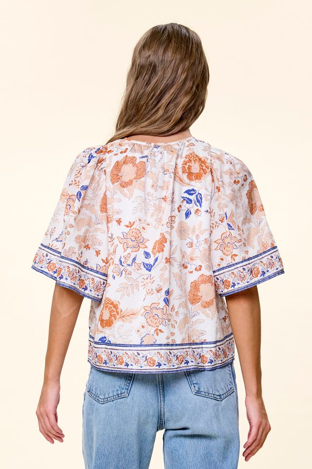 Cleobella Marin Blouse - Bellavista Print