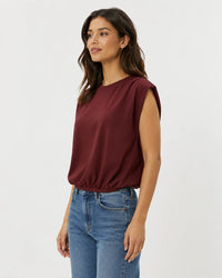Michael Stars Luca Bubble Tee - Port Royale