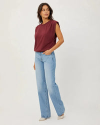 Michael Stars Luca Bubble Tee - Port Royale