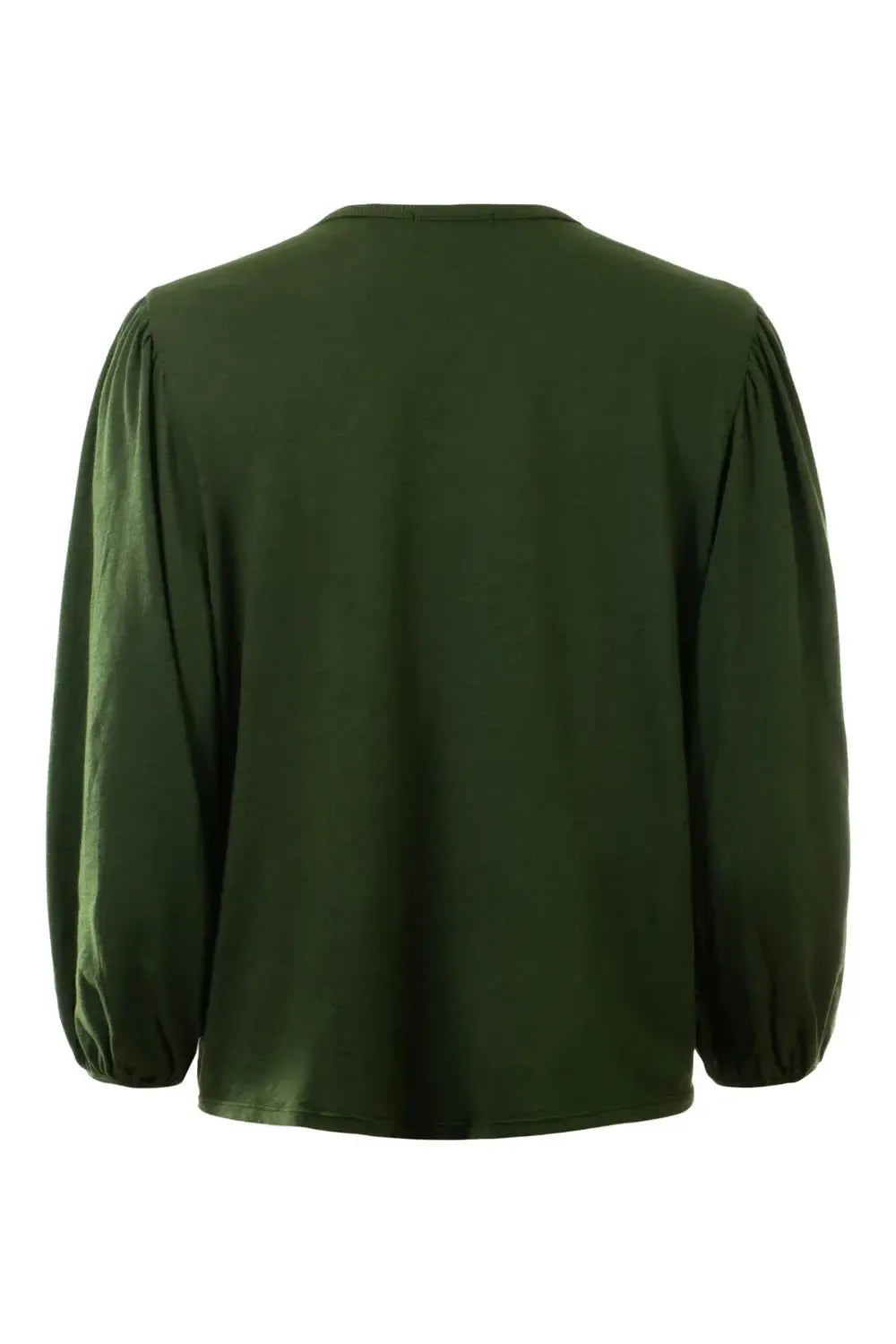 Michael Stars Gabi Puff Sleeve Top - Topiary-Hand In Pocket