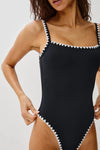 Rails Nadia Swimsuit- Black-Hand In Pocket