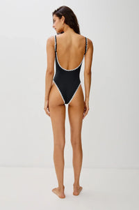Rails Nadia Swimsuit- Black-Hand In Pocket