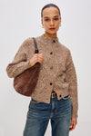 Rails Olvera Cardigan- Umber Marl-Hand In Pocket