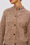 Rails Olvera Cardigan- Umber Marl-Hand In Pocket
