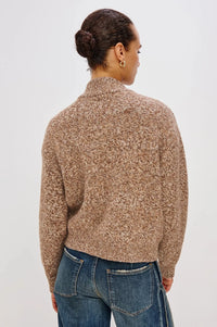Rails Olvera Cardigan- Umber Marl-Hand In Pocket