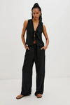 Rails Oregon Top- Black-Hand In Pocket