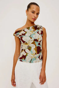 Rails Orelia Top - Plumeria-Hand In Pocket