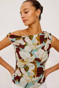 Rails Orelia Top - Plumeria-Hand In Pocket