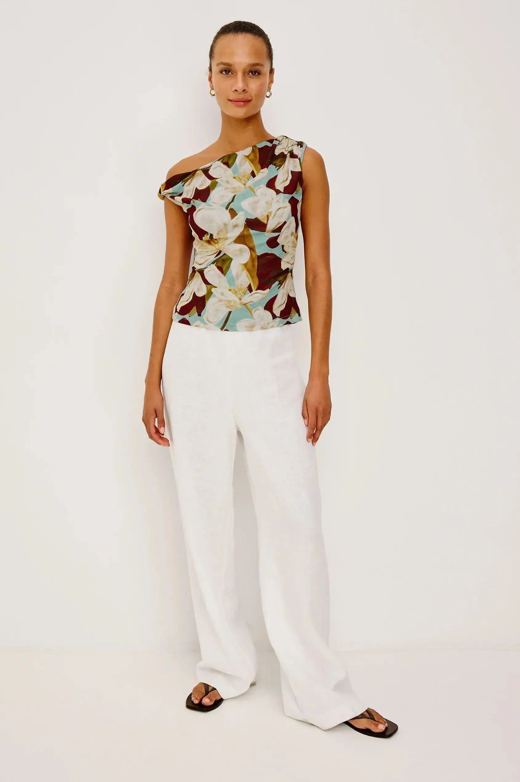 Rails Orelia Top - Plumeria-Hand In Pocket