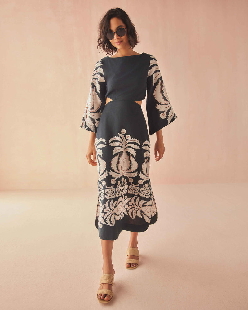 Omika Peyton Midi Dress - Nikita-Hand In Pocket